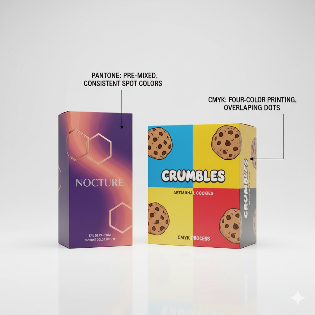 Mengenal pantone dan spot color di percetakan packaging dan offset